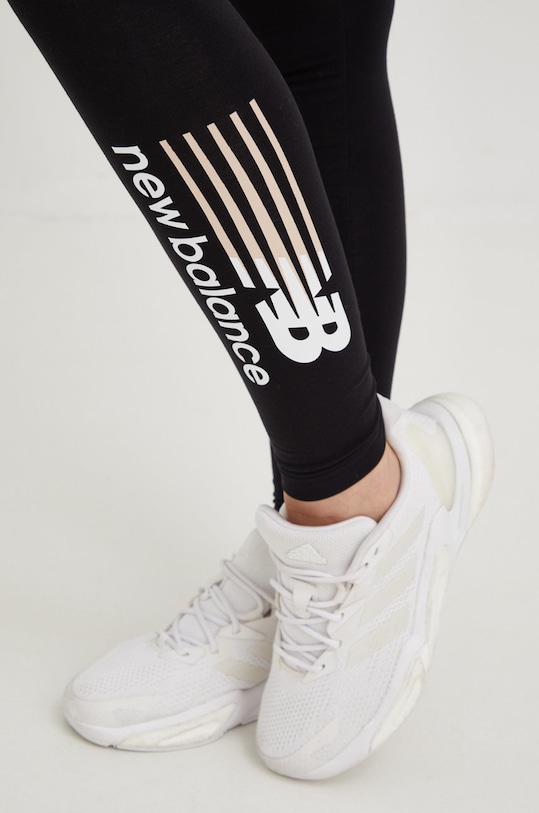 New Balance legginsy treningowe czarny WP23800BK