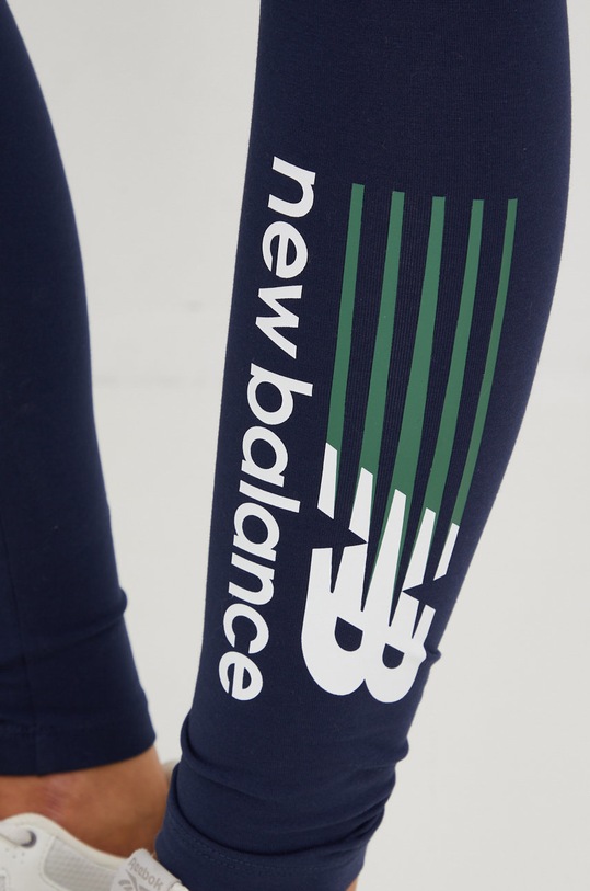 New Balance legginsy treningowe granatowy WP23800NGO
