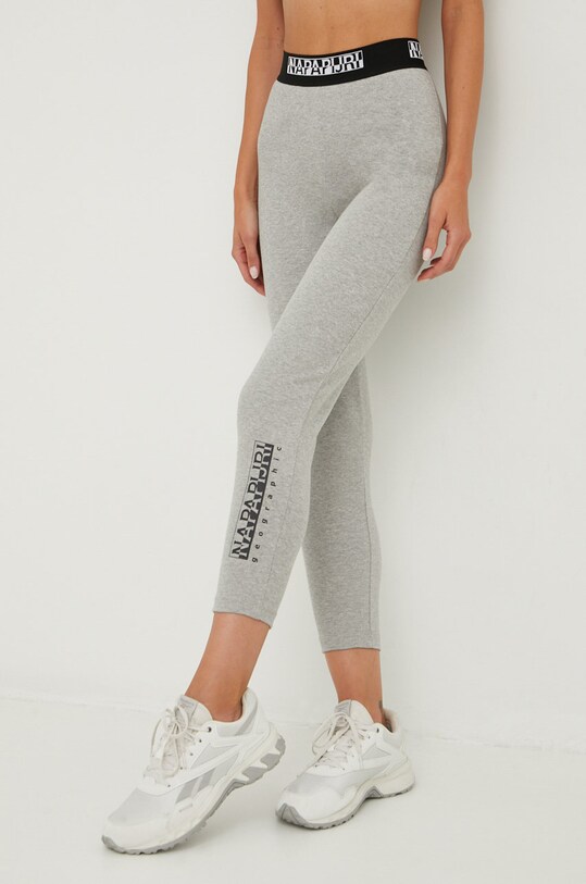 Клин Napapijri M-Box Leggings 4 еластичен сив NP0A4GKT1601
