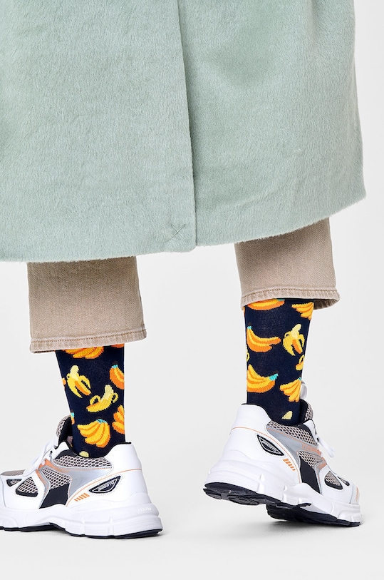 Čarape Happy Socks BAN01.6550 mornarsko plava AW22