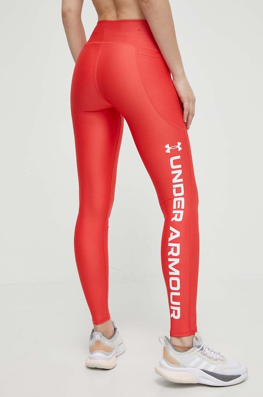 Odzież Under Armour legginsy treningowe Armour Branded 1376327 czerwony
