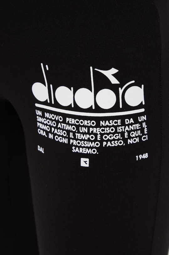Diadora legginsy czarny 502.179484