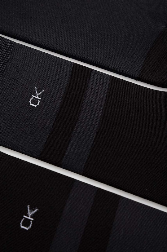 Ponožky Calvin Klein 3-pack 701219848 černá AW22