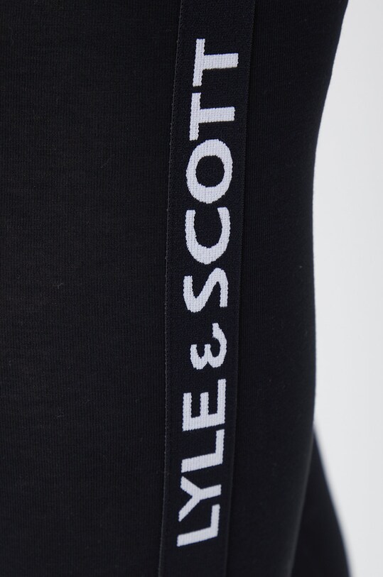 Lyle & Scott legginsy czarny TRW1700V.Z865