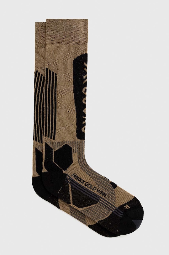 Lyžiarske ponožky X-Socks Helixx Gold 4.0 zlatá XS.SSXXW19W