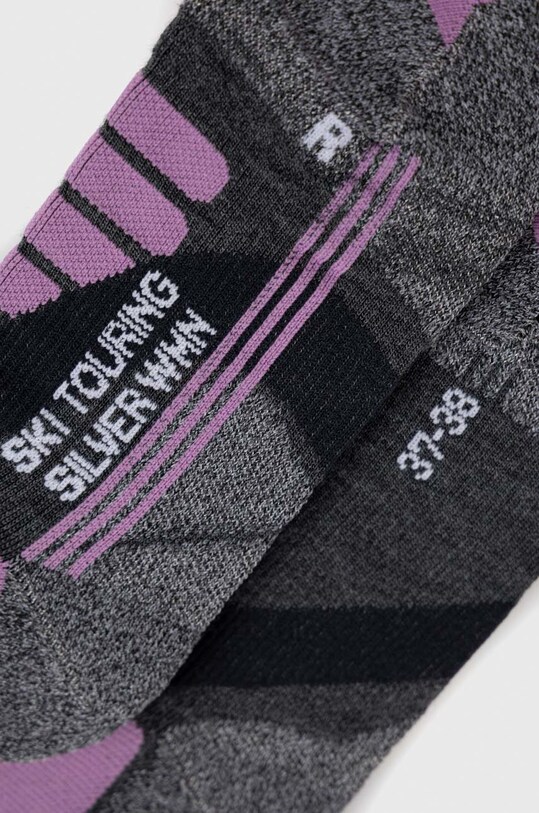 Κάλτσες του σκι X-Socks Ski Touring Silver 4.0 XS.WS47W19W γκρί AW22