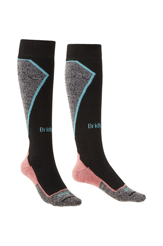 Bridgedale ciorapi de schi Midweight+ Merino Performance negru 710218