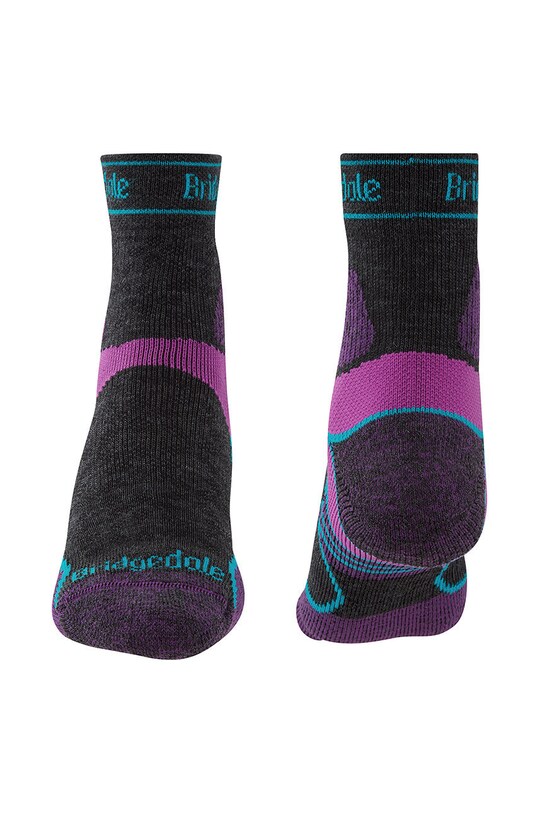 Ponožky Bridgedale Lightweight T2 Merino Sport 710200 fialová SS23