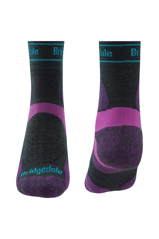 Bridgedale zokni Ultralight T2 Merino Sport 710202 lila AW22
