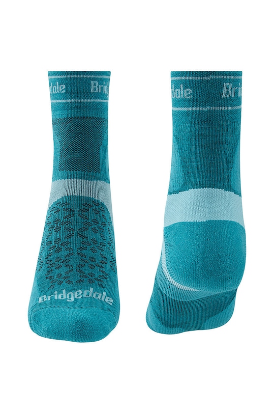 Bridgedale șosete Ultralight T2 Merino Sport 710202 turcoaz AW22
