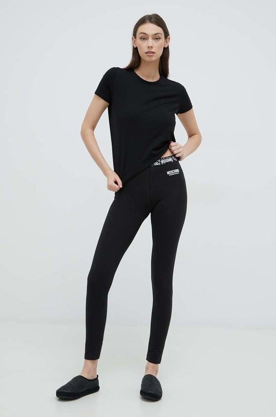 Κολάν lounge Moschino Underwear 4316.9018.9BYY μαύρο AW22