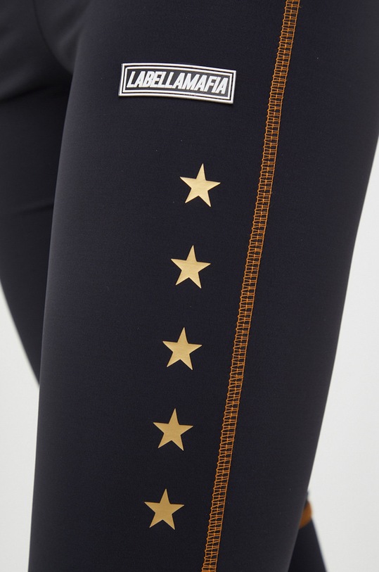 LaBellaMafia legginsy treningowe Boxer czarny LB.25372