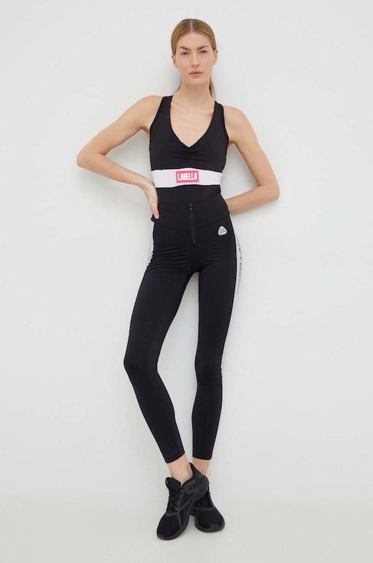 LaBellaMafia legginsy treningowe Essentials LB.25978 czarny AW22