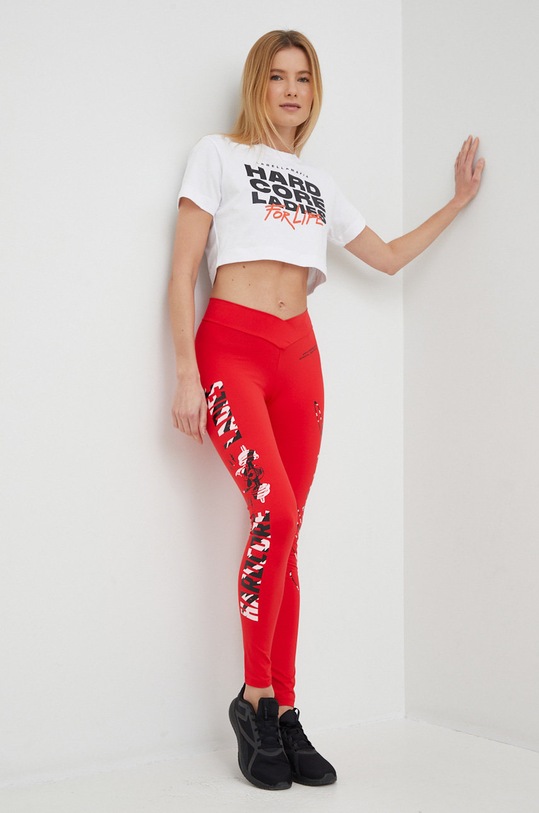 Tréninkové legíny LaBellaMafia Hardcore LB.26111 červená AW22