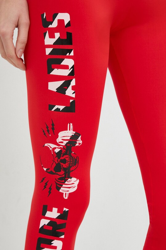 LaBellaMafia legginsy treningowe Hardcore czerwony LB.26111
