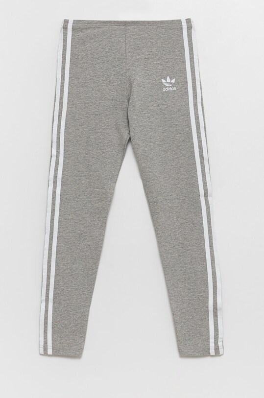 adidas Originals leggins copii HI2277 tricotaj gri HI2277