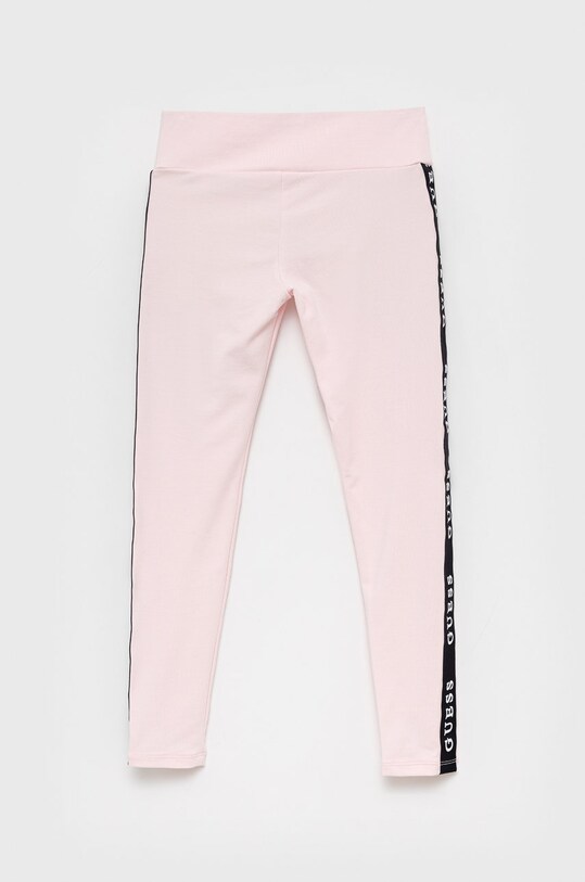 Guess legginsy dziecięce J2YB09.KABR0 różowy AW22