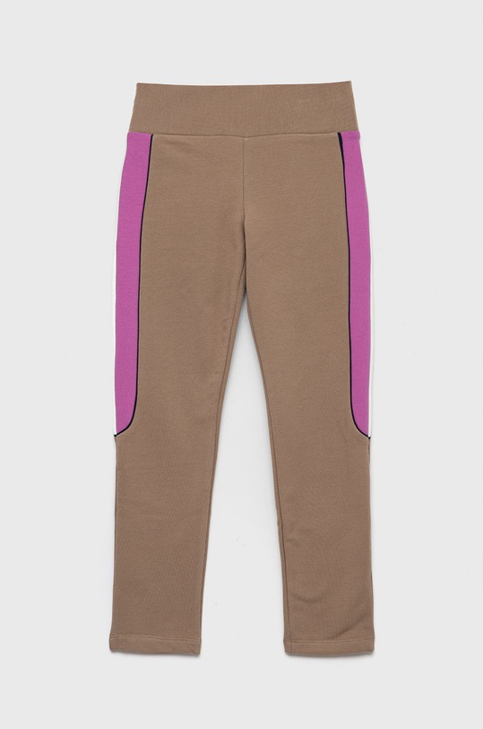Детски клин United Colors of Benetton еластичен кафяв 3GNSCF02D.G