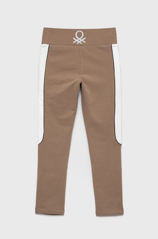 Детски клин United Colors of Benetton 3GNSCF02D.G кафяв AW22