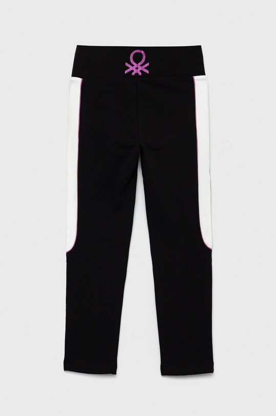 Детски клин United Colors of Benetton 3GNSCF02D.G черен AW22