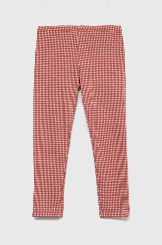 United Colors of Benetton legginsy dziecięce wzorzyste różowy 363SCF026.G