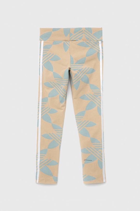 adidas Originals legginsy dziecięce HL6935 beżowy AW22