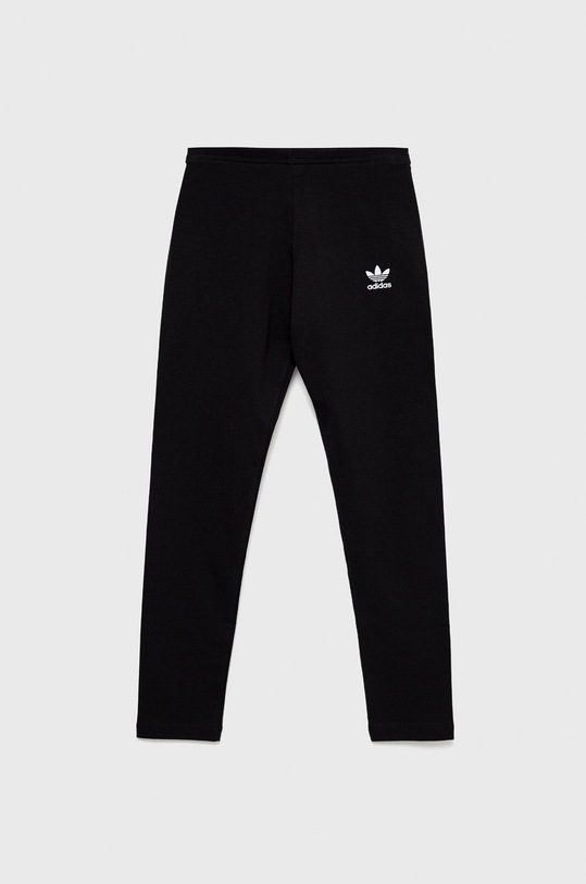 Dětské legíny adidas Originals pletenina černá HL9419