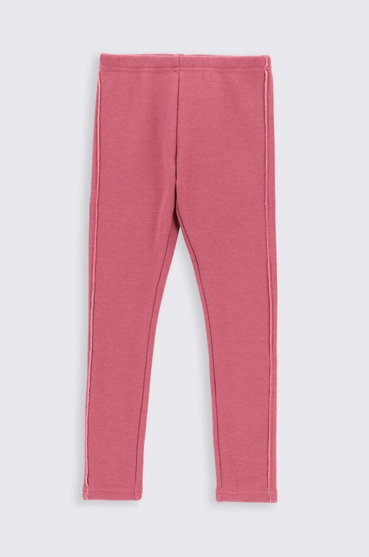 Coccodrillo legginsy dziecięce z elastanem bordowy ZC2122601WOK