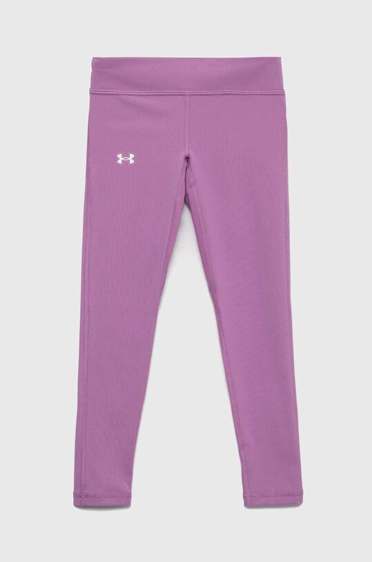 Under Armour legginsy dziecięce z elastanem różowy 1366119.B9YY