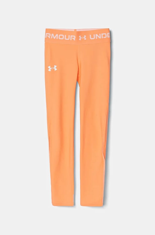 Under Armour legginsy dziecięce dzianina pomarańczowy 1373954
