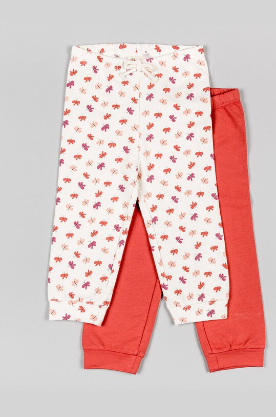 zippy legginsy dziecięce wzorzyste różowy 228.6929ZT