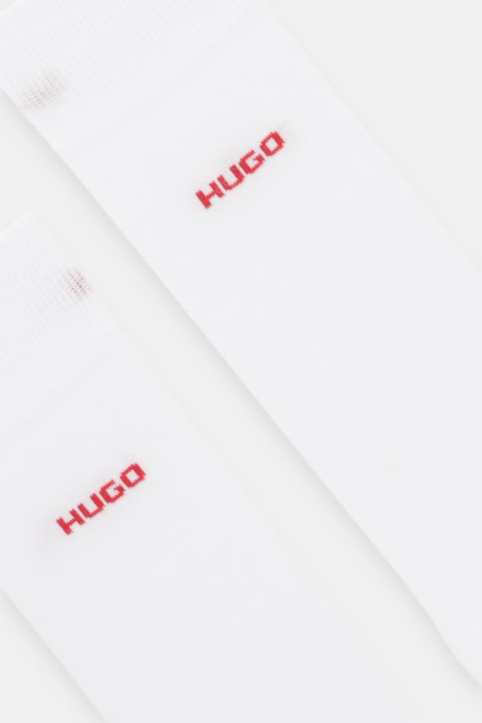 HUGO čarape dvojno pakiranje 50468099 bijela AA00