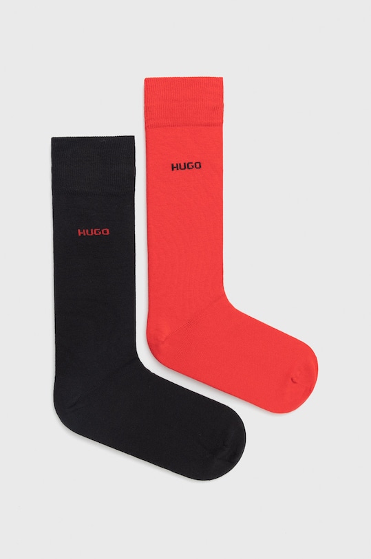 Шкарпетки HUGO (2-pack) довгі шкарпетки червоний 50468099