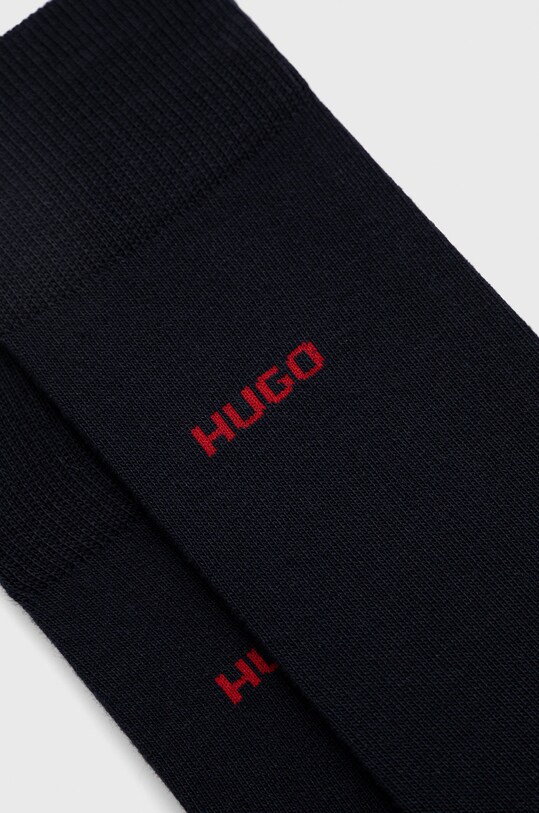 Шкарпетки HUGO (2-pack) 50468099 темно-синій AA00