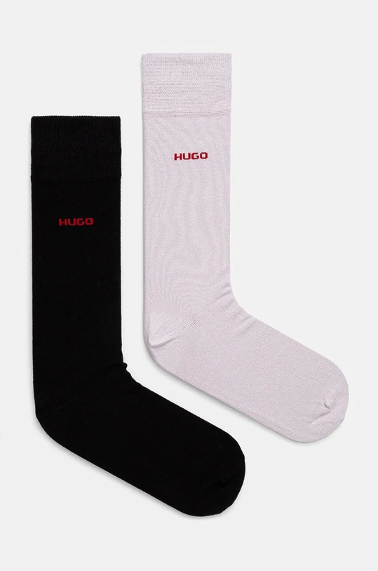 HUGO sosete 2-pack sosete lungi violet 50469638