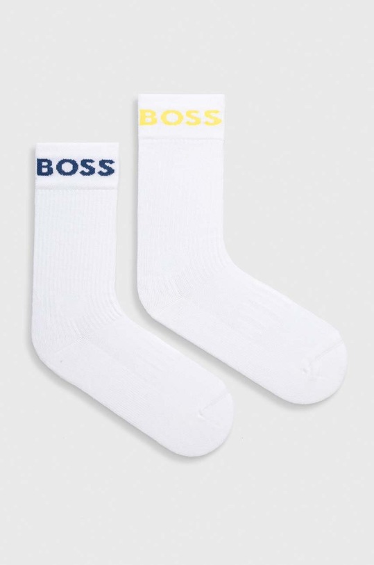 Ponožky BOSS 2-pack dlouhé ponožky bílá 50467707