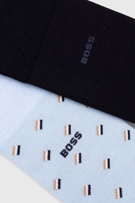 BOSS skarpetki 2-pack 50478350 niebieski SS24