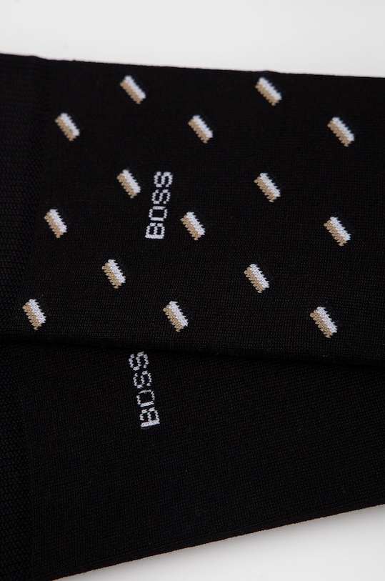 Ponožky BOSS 2-pack 50478350 černá SS24