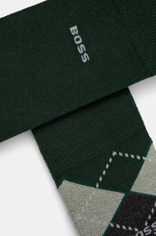BOSS sosete 2-pack 50478352 verde AW24