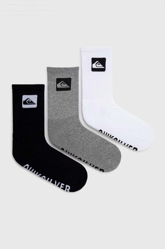 Quiksilver skarpetki 3-pack skarpetki długie multicolor AQYAA03316