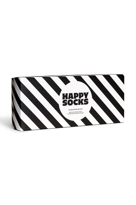 Happy Socks skarpetki 4-Pack skarpetki długie czarny XCBW09.9150.M