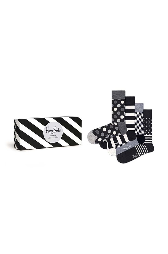 Happy Socks skarpetki 4-Pack XCBW09.9150.M czarny AW22