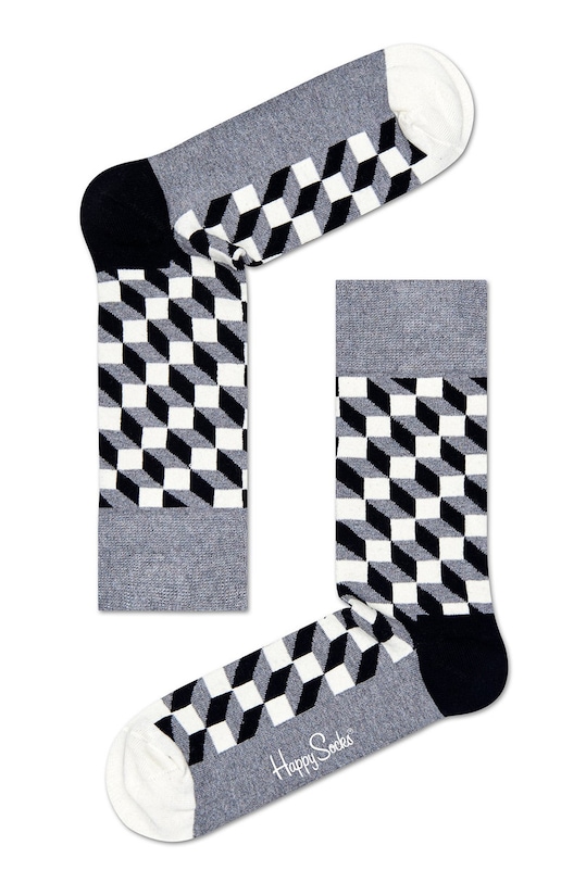 Happy Socks skarpetki 4-Pack czarny XCBW09.9150.M