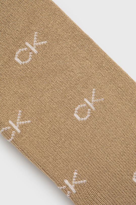 Calvin Klein skarpetki (2-pack) 701219843 beżowy AW22