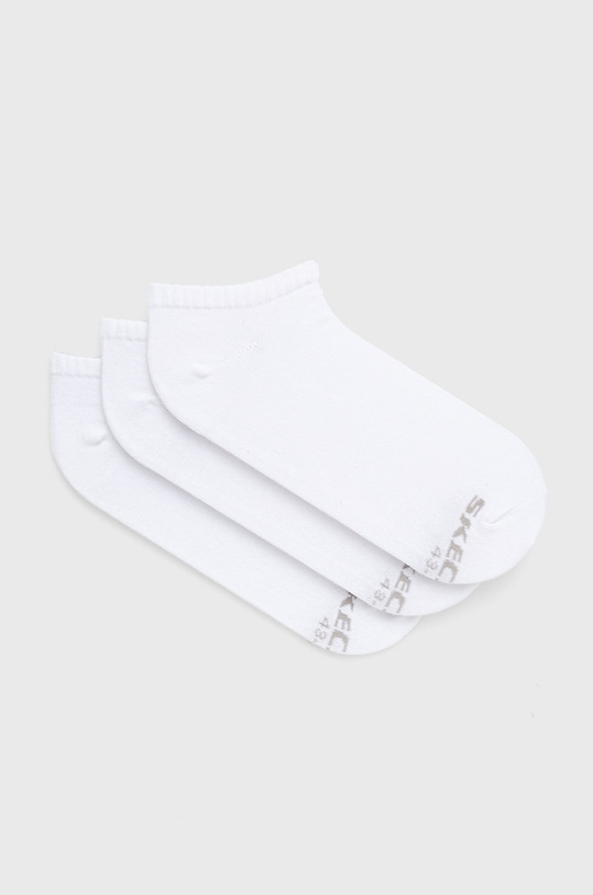 Skechers skarpetki (3-pack) skarpetki krótkie biały SK43006.M