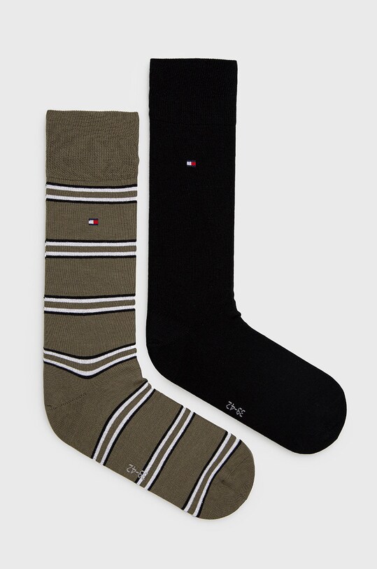 Čarape Tommy Hilfiger Planet friendly zelena 701220242