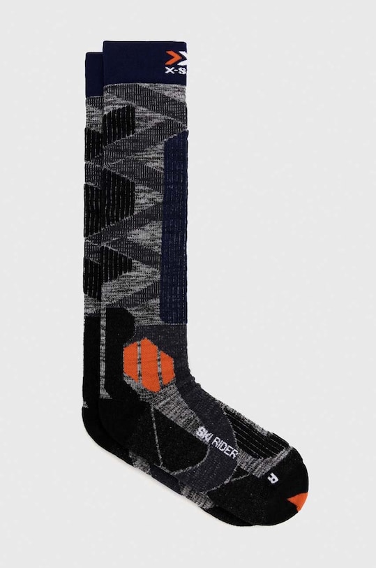 Lyžiarske ponožky X-Socks Ski Rider 4.0 sivá XS.SSKRW19U