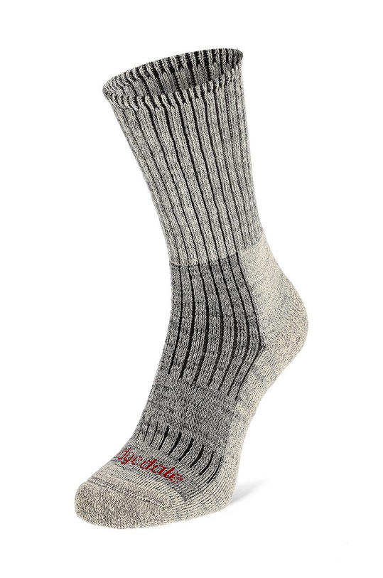 Calzini Uomo Bridgedale Merino Comfort Boot &ndash; Pesanti, Antracite, Lana Merino