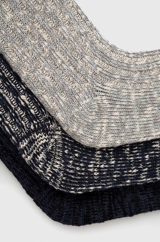 Ponožky Abercrombie & Fitch 3-pak KI112.3109.200 tmavomodrá AW22