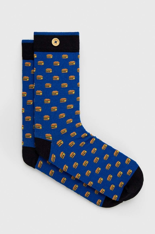 Ponožky Cabaia dlouhé ponožky modrá SOKFW2122.LOUIS.MANON.4